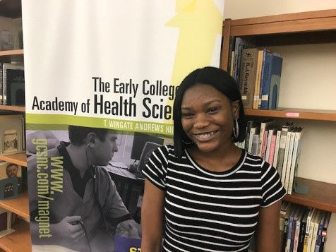 Miracle Johnson, Andrews High salutatorian